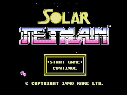 Solar Jetman Hunt For The Golden Warpship Review for the NES by John Gage