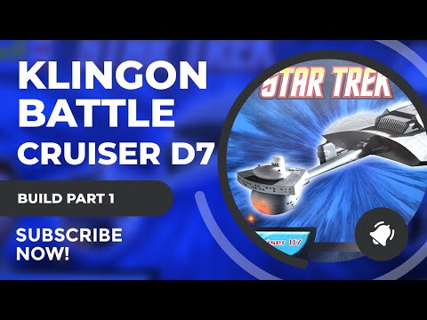 Revell Klingon Battlecruiser D7 Build Tutorial Part 1: Filling and sanding seams
