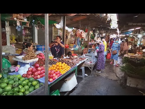 Street Food View At Phsar Olympich Touch - Morning Food Tour - Art Of Living In Phnom Penh Marekt