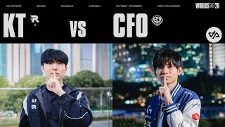 KT vs CFO, ON L'AVAIT PAS VU VENIR (WORLDS 2025)