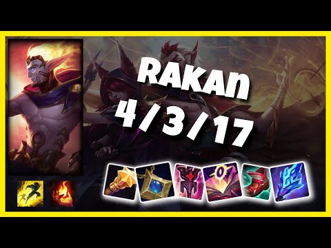 Rakan vs Sett KOREAN Challenger SUPPORT (4/3/17) Gameplay Replay - Patch 10.23
