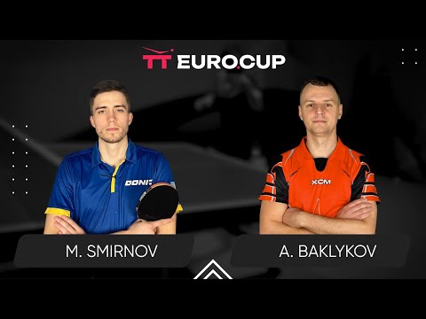 10:45 Mykyta Smirnov  - Andrii Baklykov 30.08.2024 TT Euro.Cup Ukraine MASTER. TABLE 4