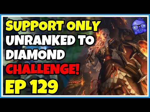 Support Unranked to Diamond Challenge - Episode 129 - Leona
