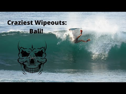 Craziest Wipeouts Ever at Bali Bodyboarding