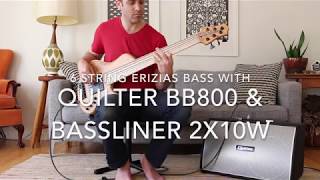 Video thumbnail for Quilter Bass Block and Bassliner 2x10w demoed by Jake Wolf of Bass Musician Magazine by QuilterLabs