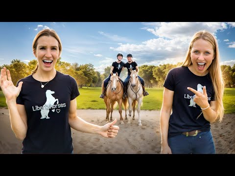 WE are SISTERS and our horses are TWINS?! @HellaGabbert 😨😍