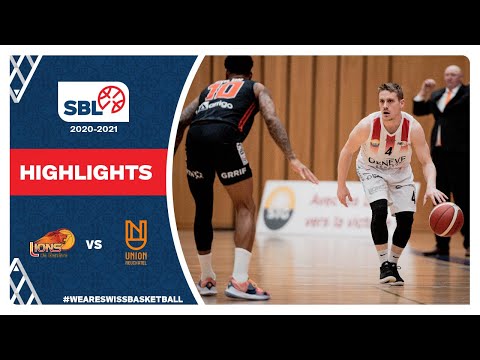 SBL 20/21 Highlights - Lions de Genève vs Union Neuchâtel Basket
