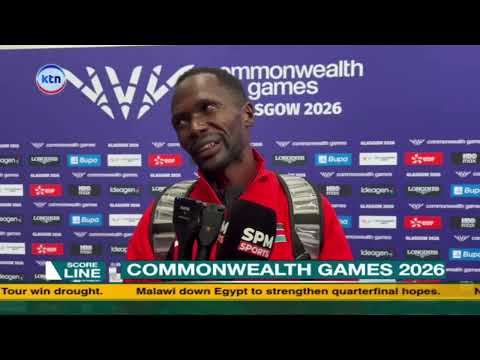 Isaac Kirwa Yego finishes 5th in the men's triple jump final at the Commonwealth Games