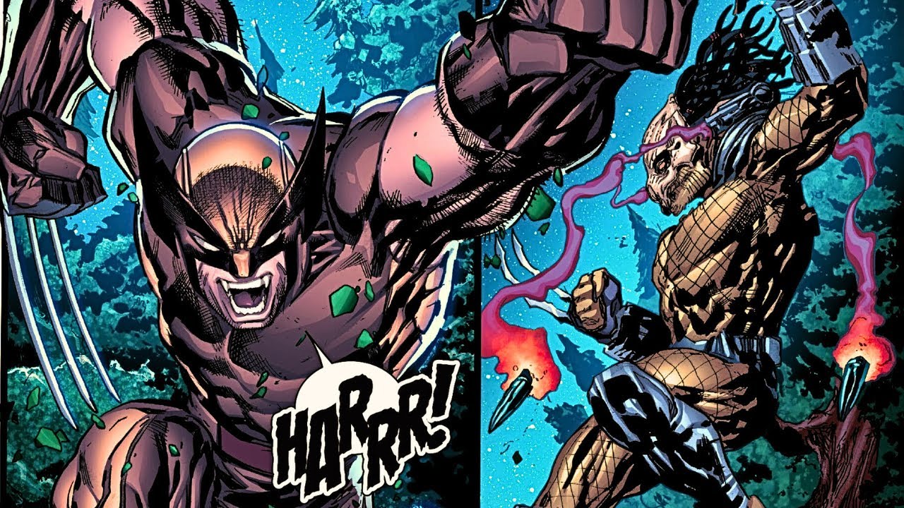 Predator vs Wolverine - Full Story