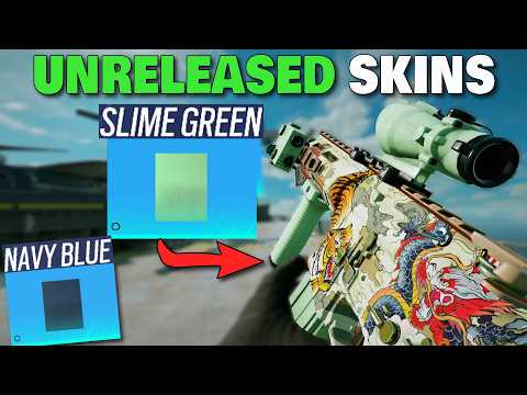 Unreleased R6 Skins (Blue Nebula Attachment Skin)