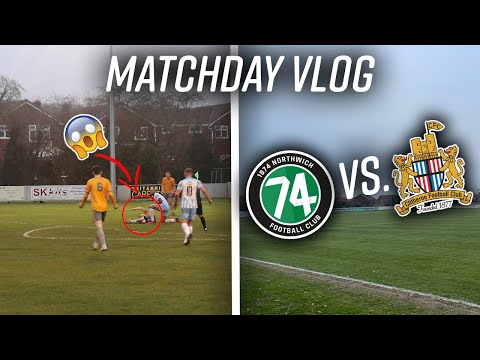 DUBIOUS PENALTY!!! 1874 Northwich vs. Clitheroe | Matchday Vlog