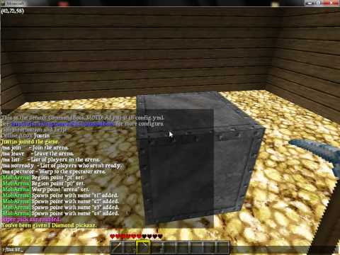Minecraft MobArena Plugin Tutorial GER