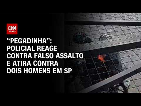 Falso assalto termina com dois baleados em SP | LIVE CNN