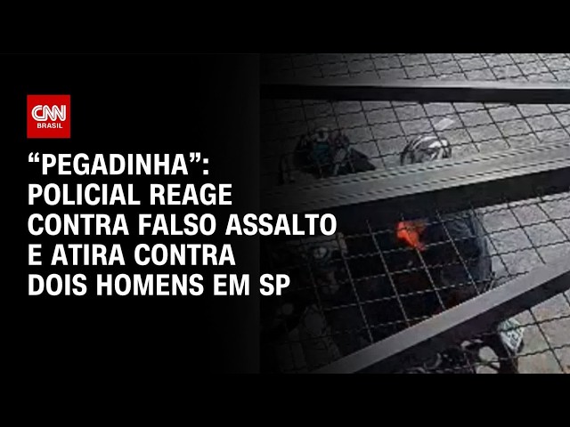 Falso assalto termina com dois baleados em SP | LIVE CNN