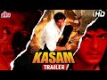 Kasam Trailer Sunny Deol Chunky Panday Naseeruddin Shah Neelam Kothari Action Movie Trailer