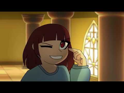 ||Chara vs Sans||Stronger than you||Russian version||