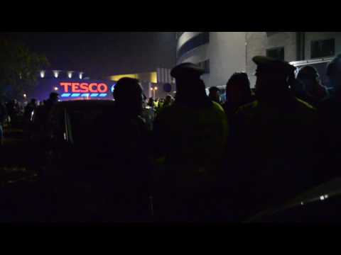 Derby Slavie - Bohemka boj o fanouška