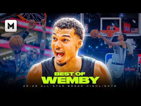 Wemby's All-Star Break Highlights Make No Sense