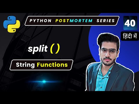 Split Python Splitting Of Strings In Python String Inbuilt Functions 40