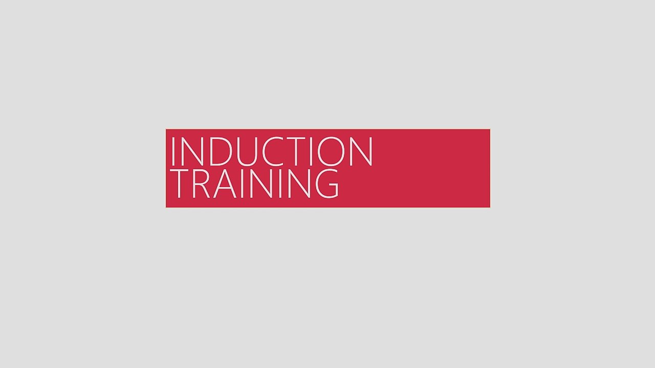 Induction Training