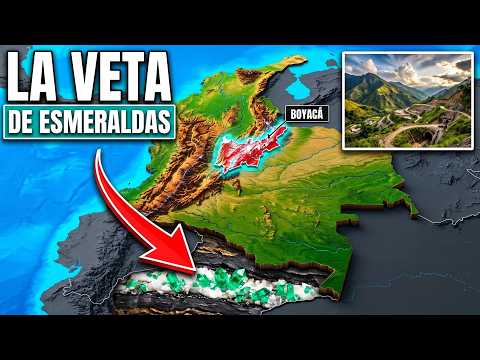 Colombia y el mayor yacimiento de ESMERALDAS en los Andes