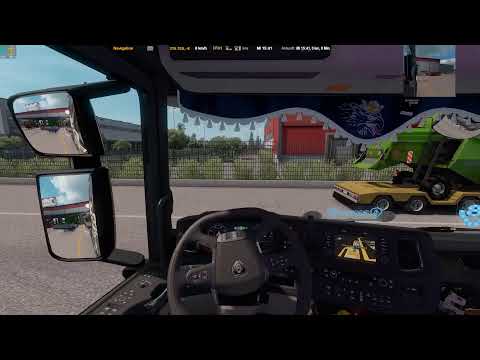 Euro Truck Simulator 2 / Scania R730 V8 / Logitech g29 / 1080p