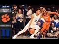 Clemson Vs. Duke Condensed Game | 2018-19 ACC Basketball