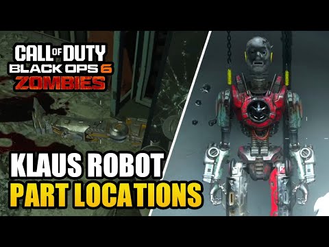 Zombies Reckoning: ALL Klaus Robot Arm & Leg Locations (Easter Egg Step)
