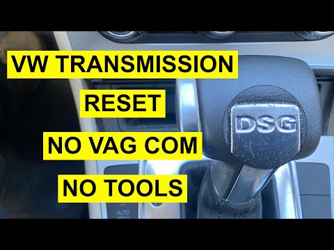VW Transmission Reset Without Vag- Com - No Tools