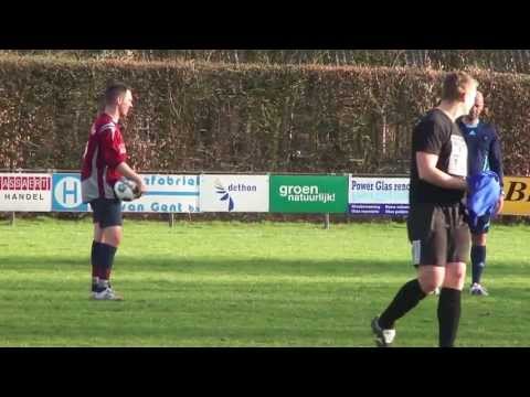 Clinge 2 - Hontenisse 3: Penalty Stijn de Vos