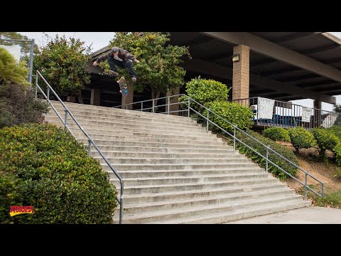 Chris Joslin VS El Toro 20 Stair | Unseen 360 Flip War Footage