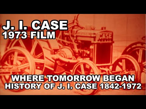 1973 J. I. Case Film Where Tomorrow Began History of the Case Company from 1842 to 1972