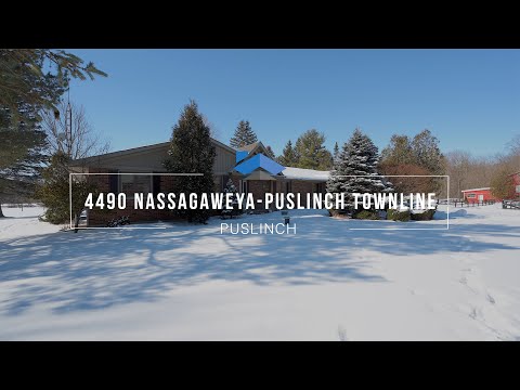 4490 Nassagaweya-Puslinch Townline, Puslinch - Walkthrough Video (Branded)
