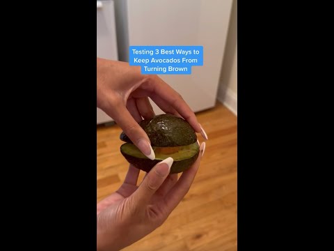3 Ways to Keep Avocados From Browning #shorts
