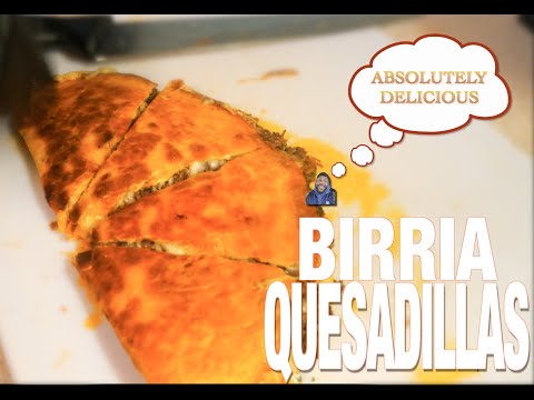 Birria Quesadilla Recipe with Beef Short Rib Meat |...