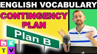 English Vocabulary | Contingency Plan