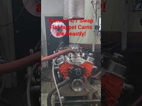 Vortec Heads w/ Flat Tappet Cam @summitracing part# 1205. Much More Power than expected! Subscribe