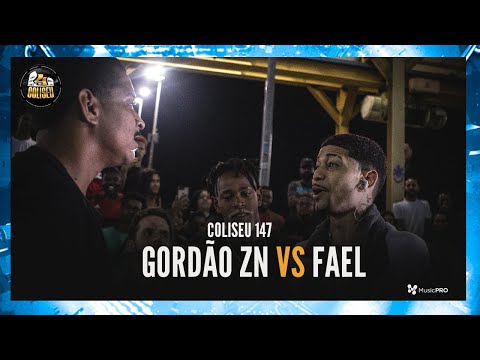 (QUEBROU O PALCO 🔥😂) FAEL X GORDÃO ZN - GRANDE FINAL - BATALHA DO COLISEU - EDIÇÃO 147