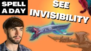 SEE INVISIBILITY | See The Unseen - Spell A Day D&D 5E +2