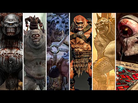 Evolution of Cyclops (1 Eyed Giant) in God of War Series [4K 60FPS ULTRA HD]