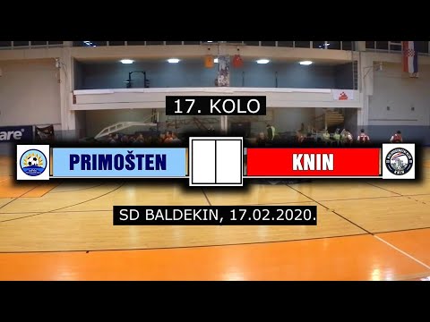 ŽMNL- 17. KOLO: PRIMOŠTEN - KNIN, 16.02.2020.