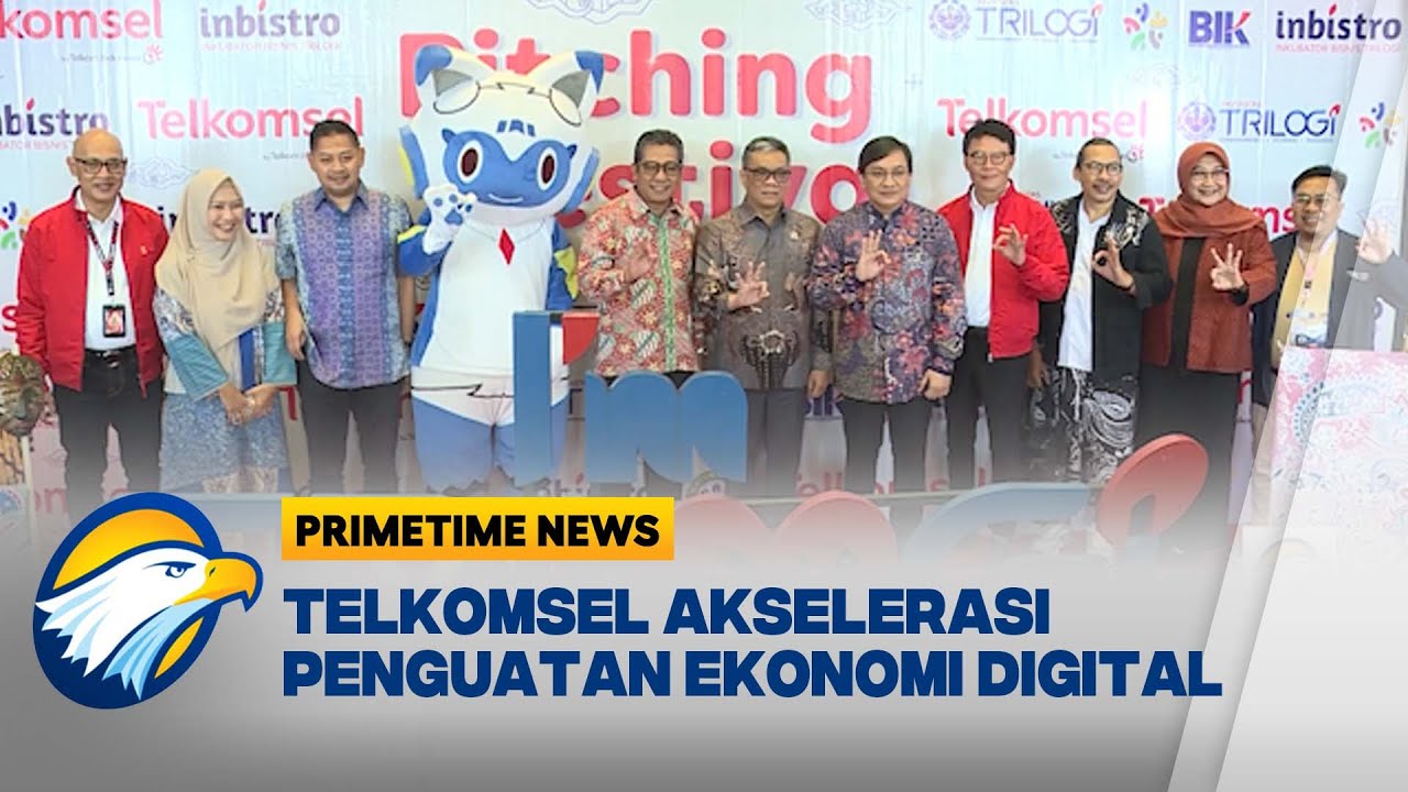 Telkomsel Inovasi Teknologi 5G dan AI untuk Ekonomi Digital Indonesia [Primetime News]