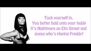 Nicki Minaj - My Chick Bad Verse Lyrics Video