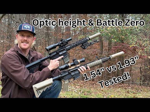 Ar battle zero deep dive- optic mount height