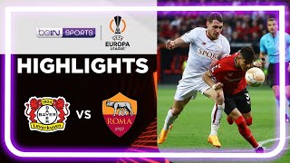 Bayer Leverkusen 0-0 AS Roma (0-1 Agg) | Europa League 22/23 Match Highlights