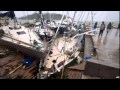 Cyclone Pam leaves most of Vanuatu.