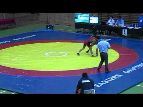 2013 Commonwealth Championships: 55 kg Final Sandeep Tamar (IND) vs. Narender (IND)