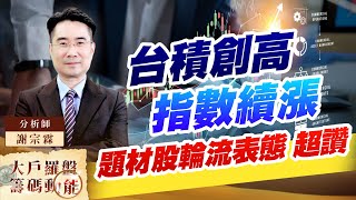 台積創高指數續漲 題材股輪流表態 超讚 (圖)