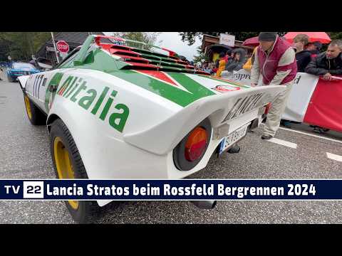 MOTOR TV22: Legendärer Lancia Stratos Gruppe 4 beim Rossfeld Bergrennen 2024