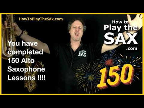 150 Alto Saxophone Lessons at HowToPlayTheSax.com